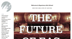 Desktop Screenshot of experienceartsschool.com